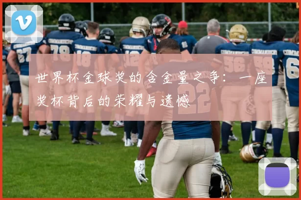 世界杯金球奖的含金量之争：一座奖杯背后的荣耀与遗憾