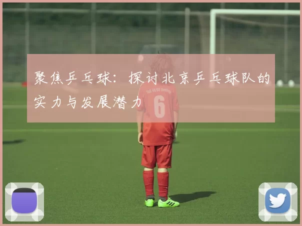 聚焦乒乓球：探讨北京乒乓球队的实力与发展潜力